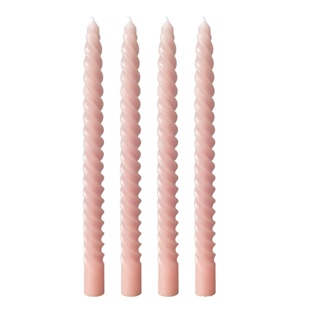 Spiral Taper Candles (Unscented & Smokeless)