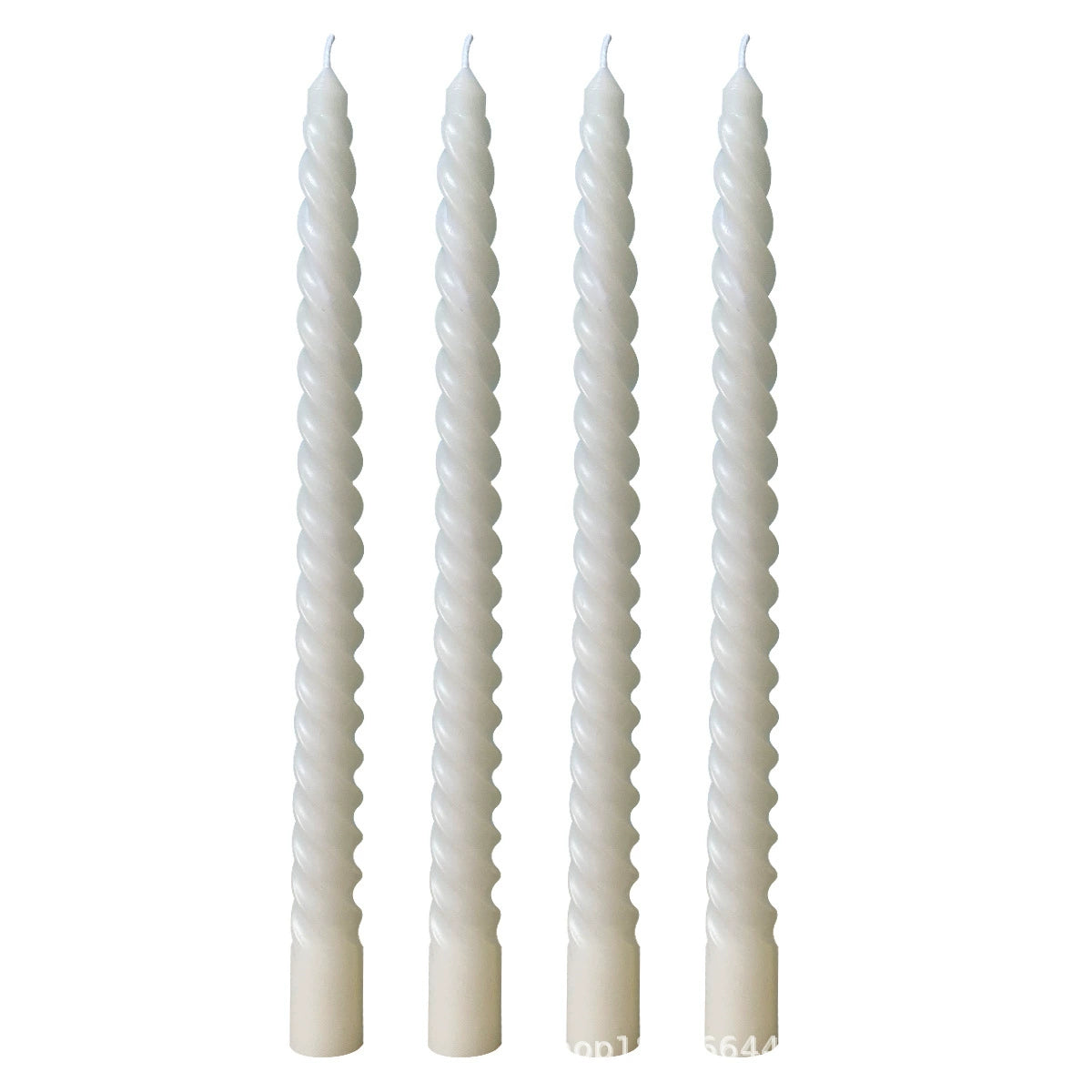Spiral Taper Candles (Unscented & Smokeless)