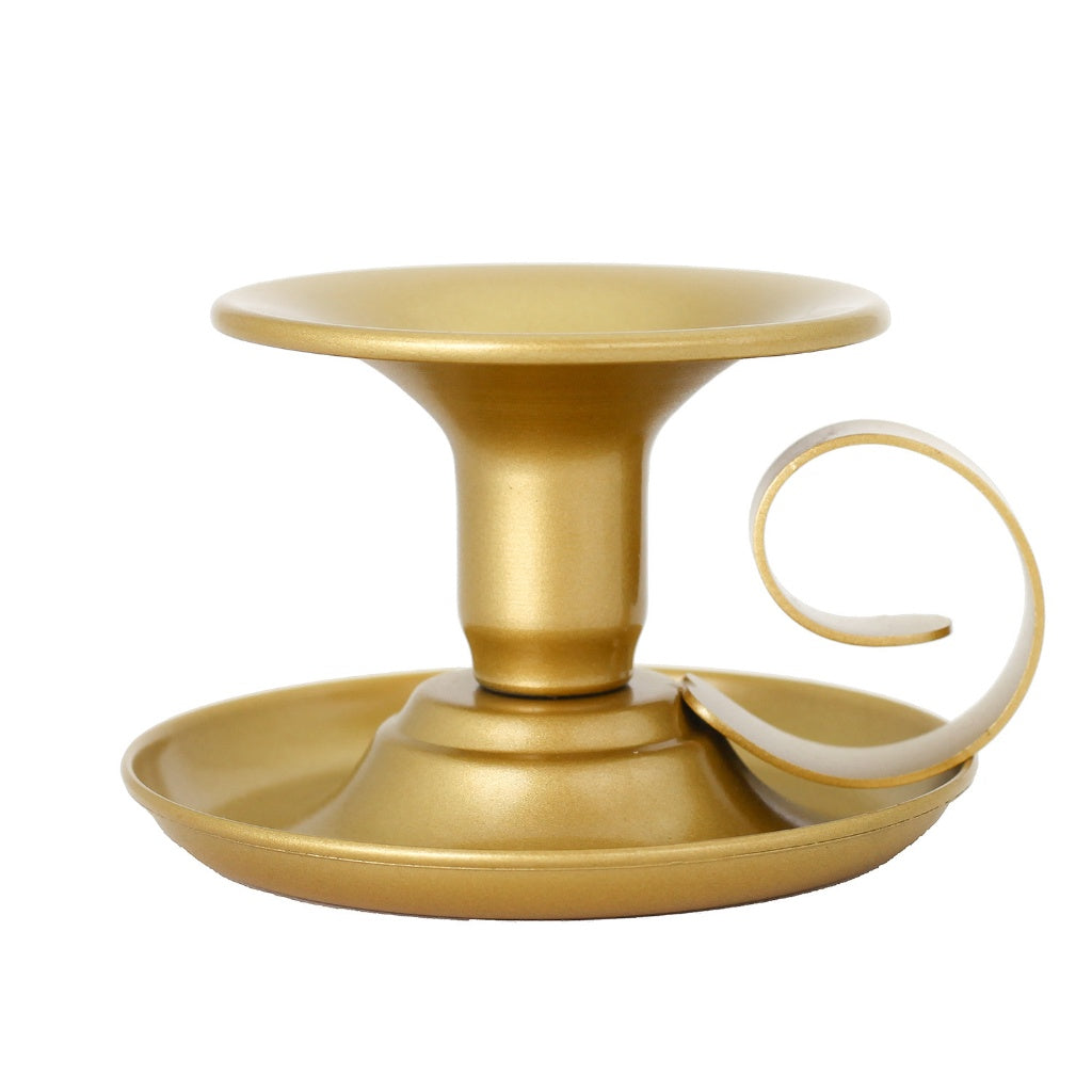 Vintage-Style Metal Tea Light Candle Holder